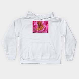 Pretty Pink Peony Kids Hoodie